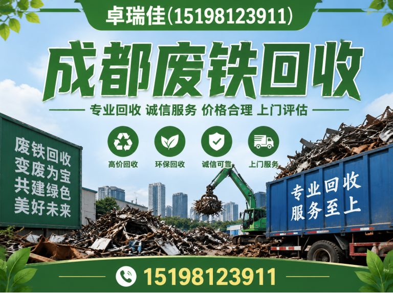 新津区废旧物资回收展示图